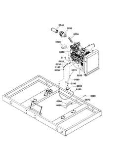 Part Location Diagram of 80029983 Briggs and Stratton SWITCH, LOW COOLANT, 1/4 NPTF